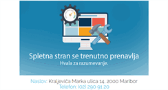 Desktop Screenshot of klimapetek.si